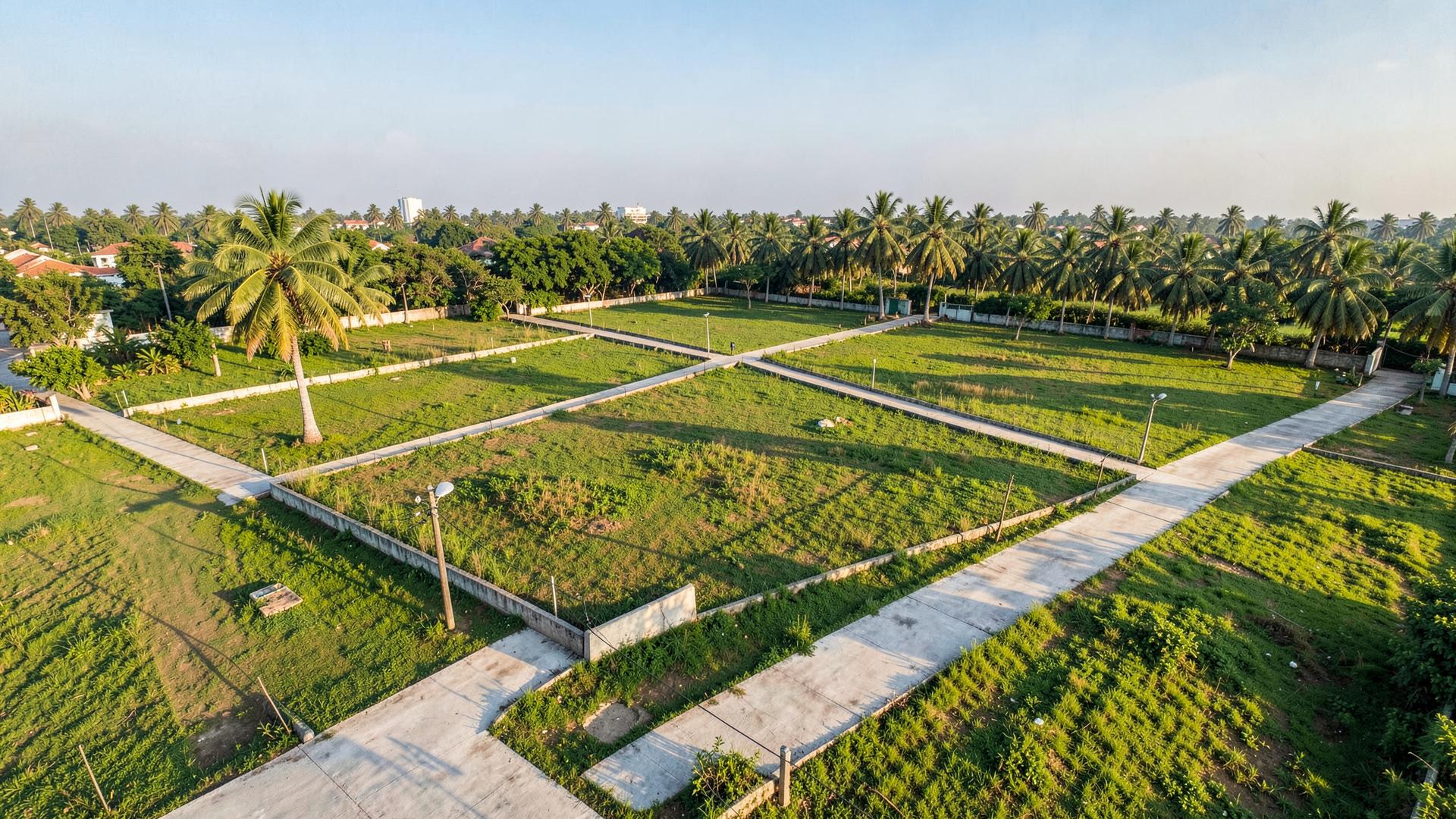 Approved plot layout
